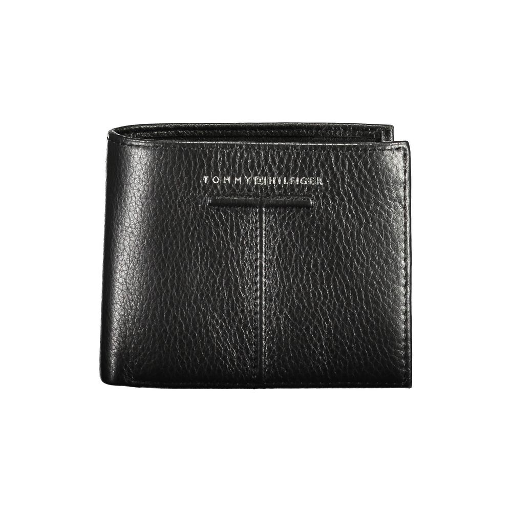 Black Leather Men Wallet - ventzia
