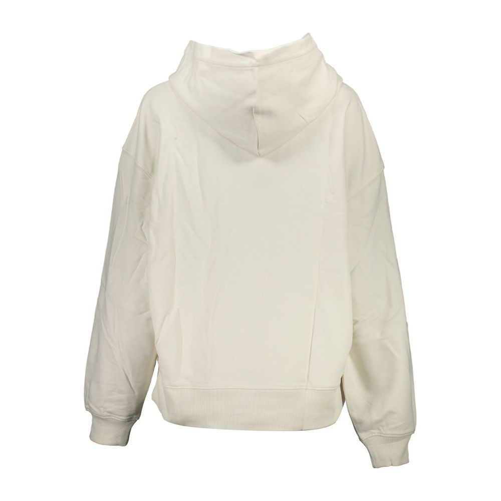 White Cotton Women Sweater - ventzia