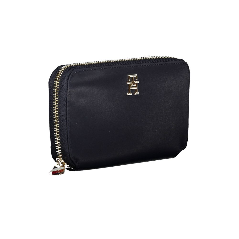 Blu Nylon Women Wallet - ventzia