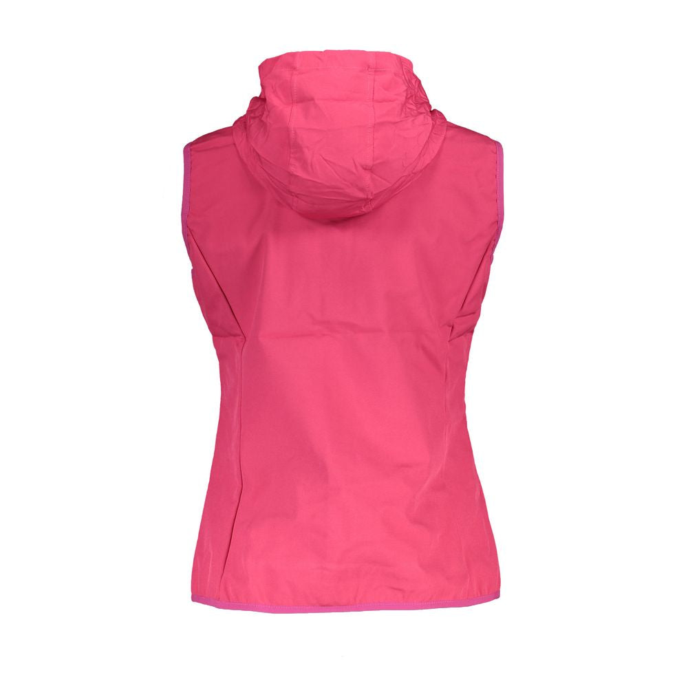 Pink Polyester Women Jacket - ventzia