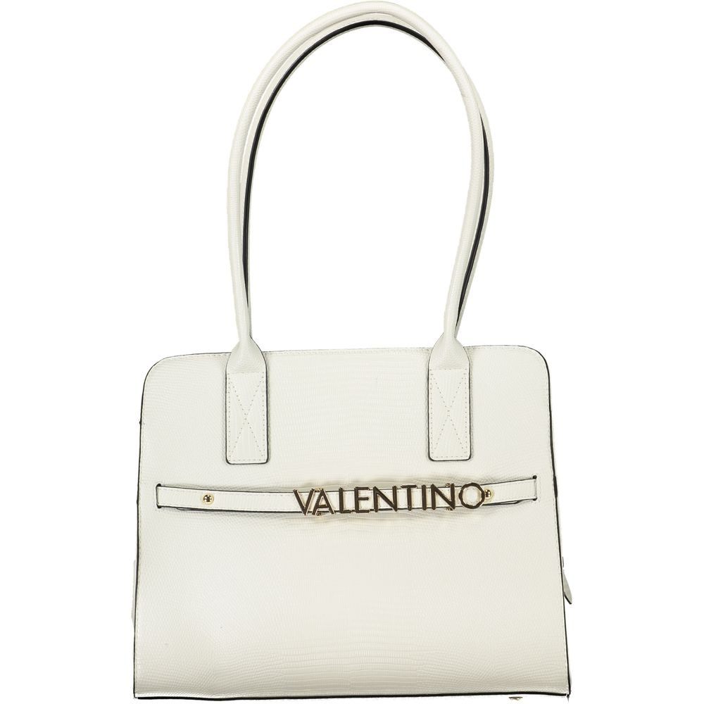 Bianco Poliuretano Women Handbag - ventzia