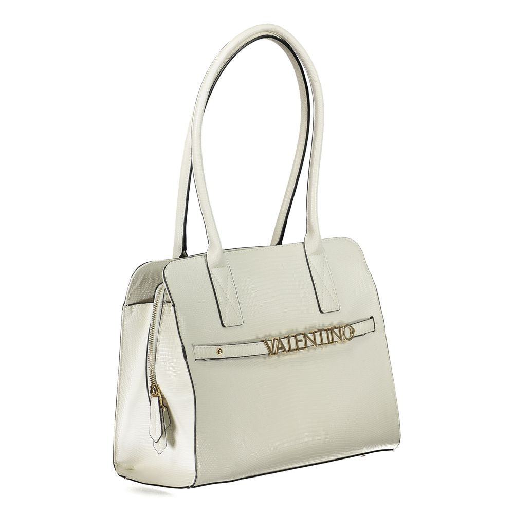 Bianco Poliuretano Women Handbag - ventzia