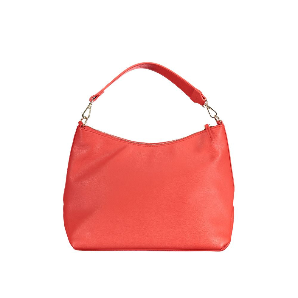 Rosso Poliuretano Women Handbag - ventzia