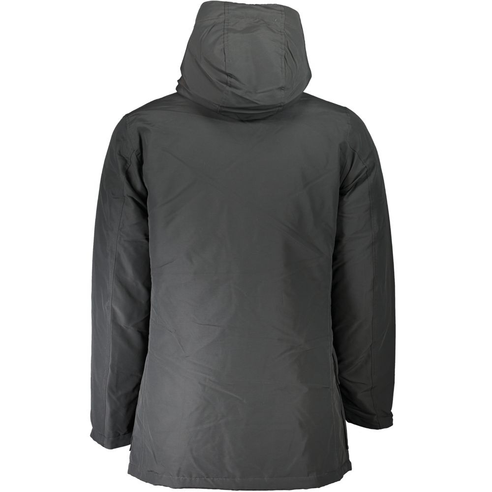 Gray Cotton Men Jacket - ventzia