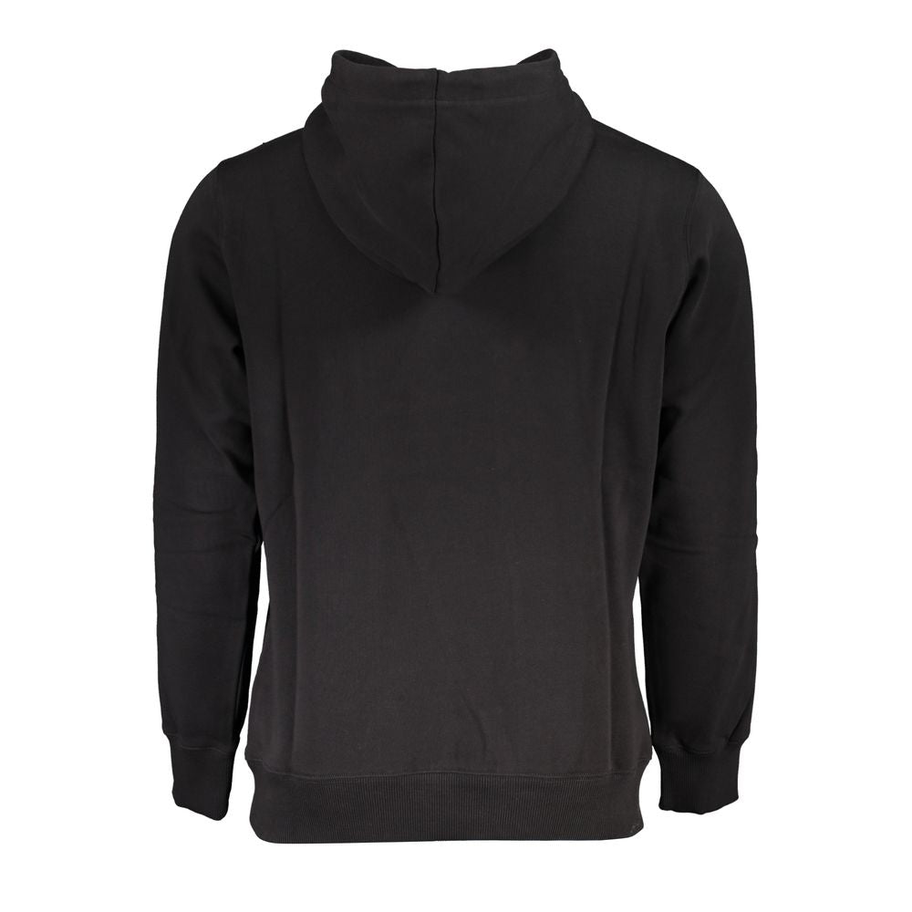 Black Organic Cotton Men Sweater - ventzia
