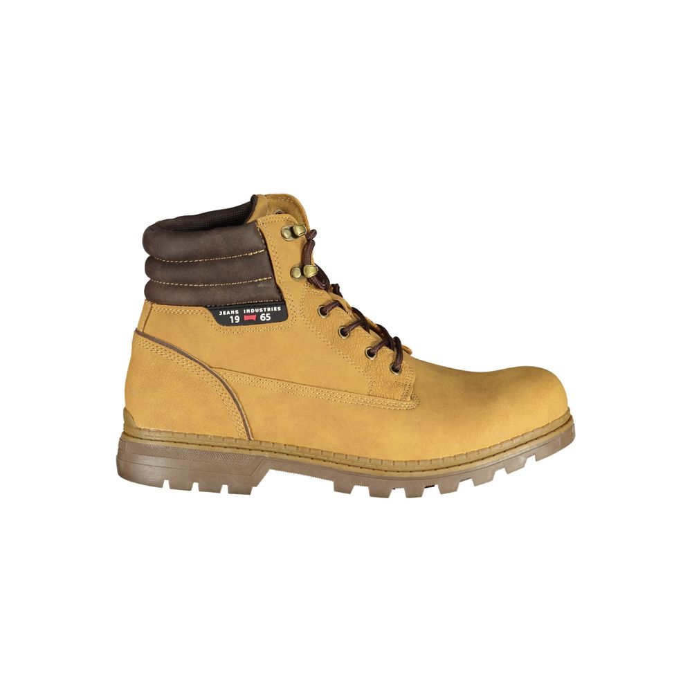Yellow Polyurethane Men Boot