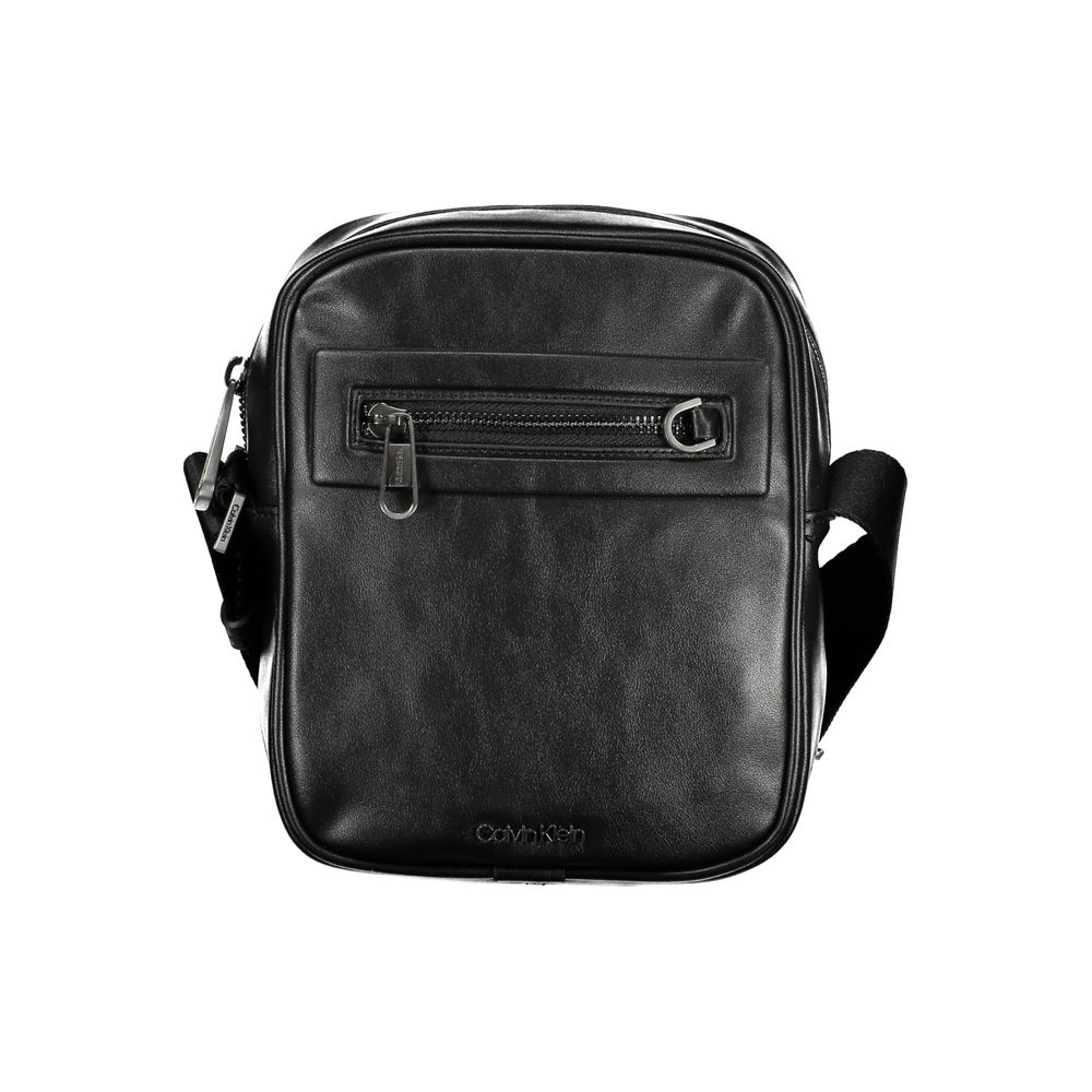 Sleek Urban Black Shoulder Bag - ventzia