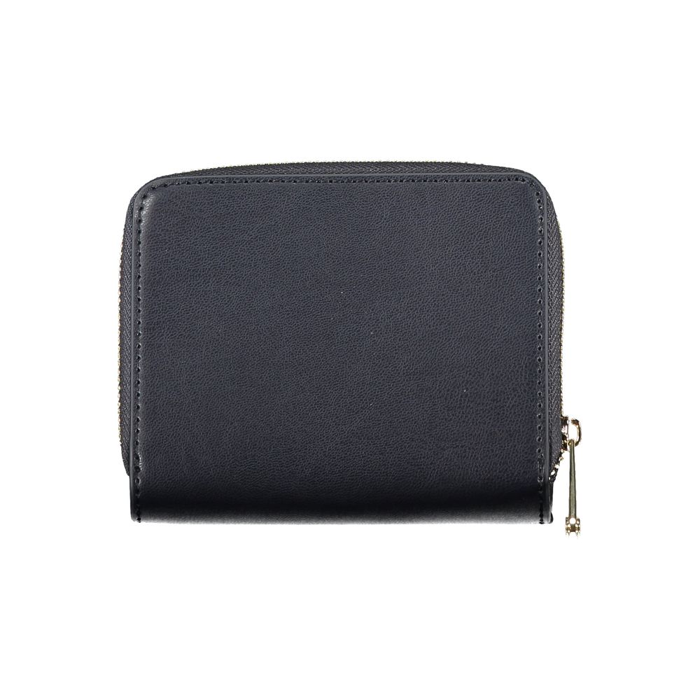 Sleek Blue Polyethylene Wallet - ventzia