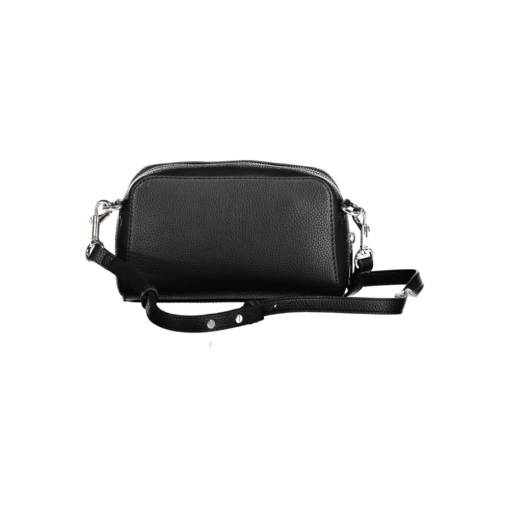Nero Poliuretano Woman Shoulder Bag - ventzia