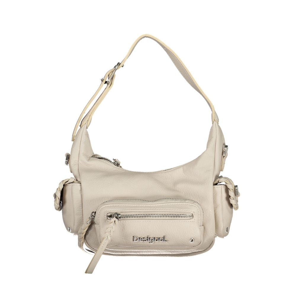 White Polyethylene Handbag - ventzia