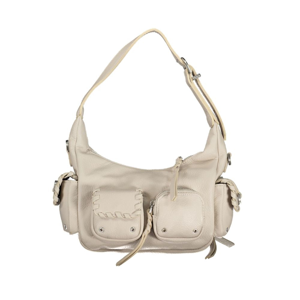 White Polyethylene Handbag - ventzia