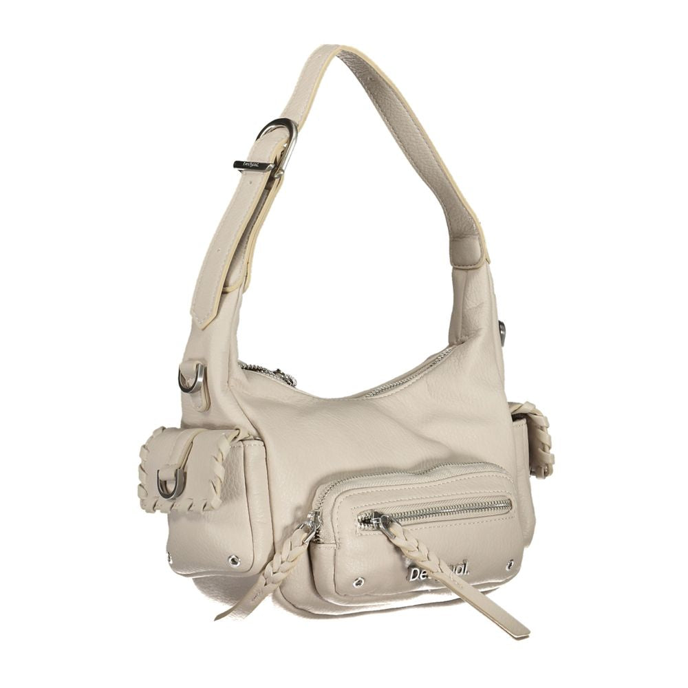 White Polyethylene Handbag - ventzia