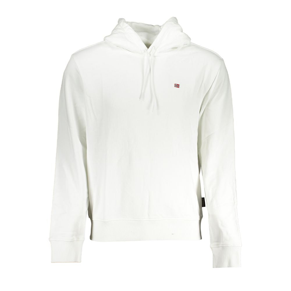 White Cotton Men Sweater - ventzia