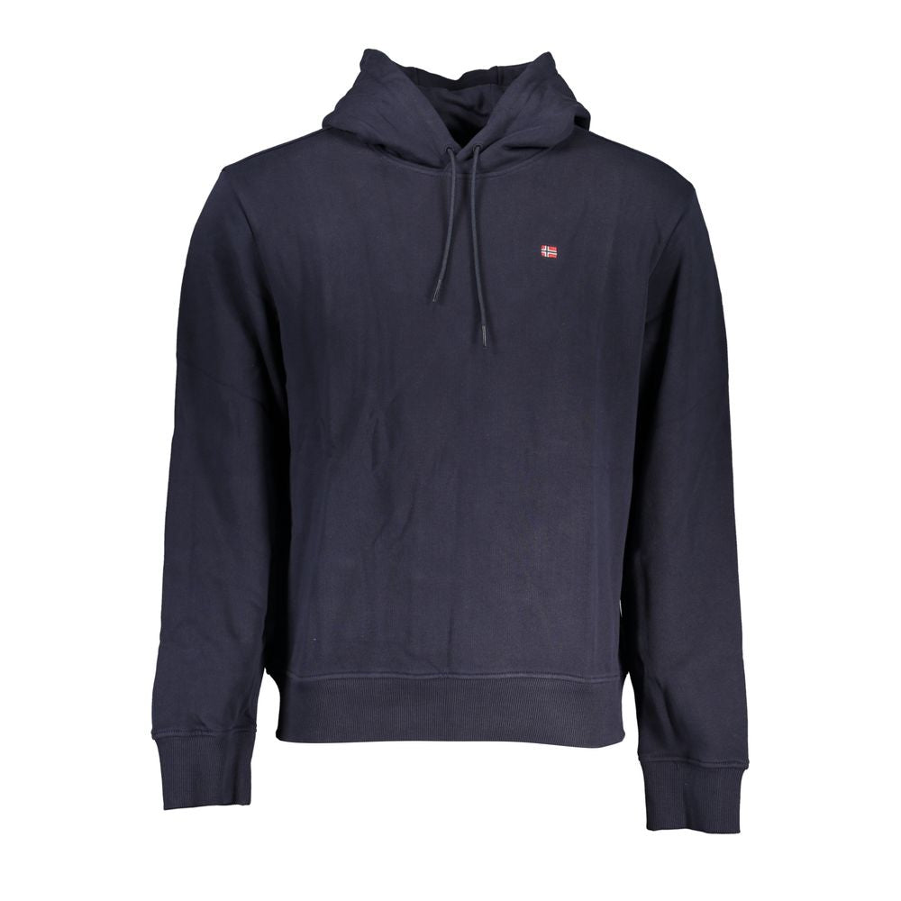 Blue Cotton Men Sweatshirt - ventzia