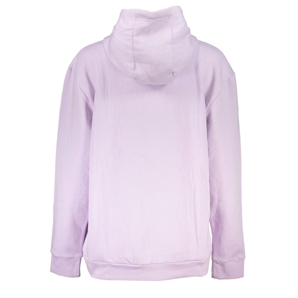 Purple Cotton Women Sweater - ventzia