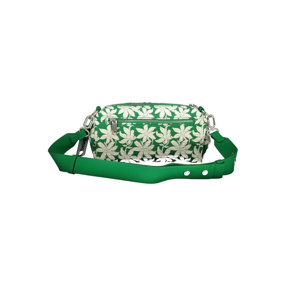Verde Polyurethane Woman Shoulder Bag - ventzia