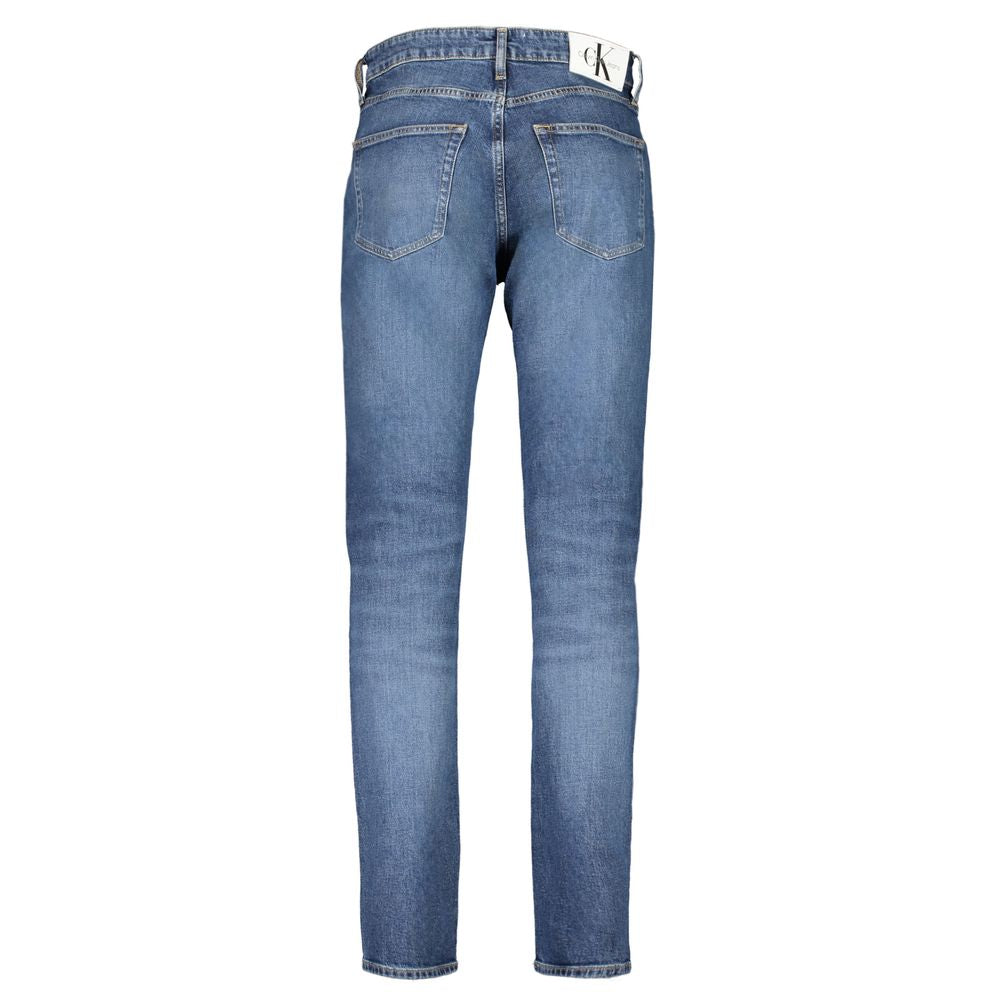 Blue Cotton Men's Jean - ventzia