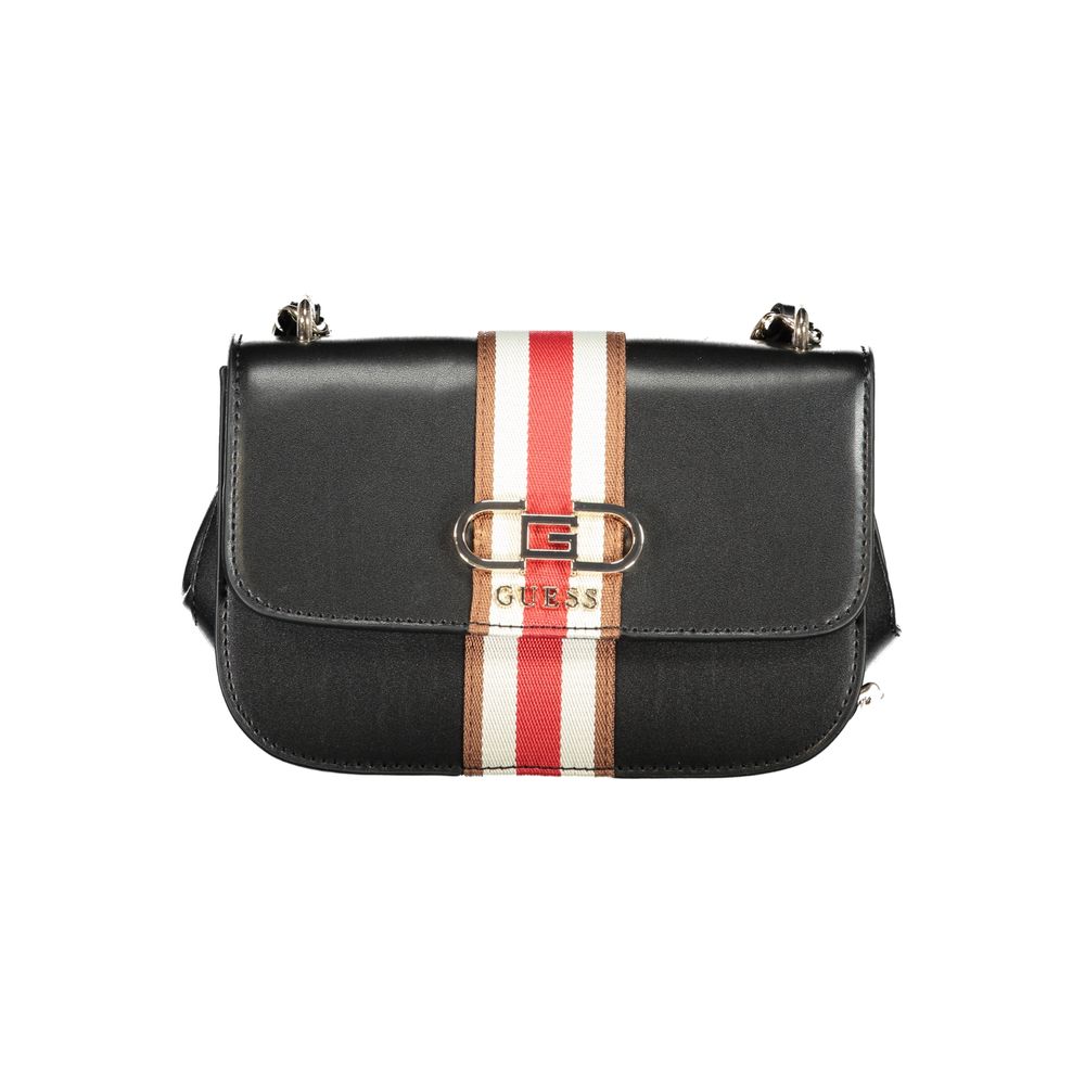 Nero Poliuretano Women Handbag - ventzia