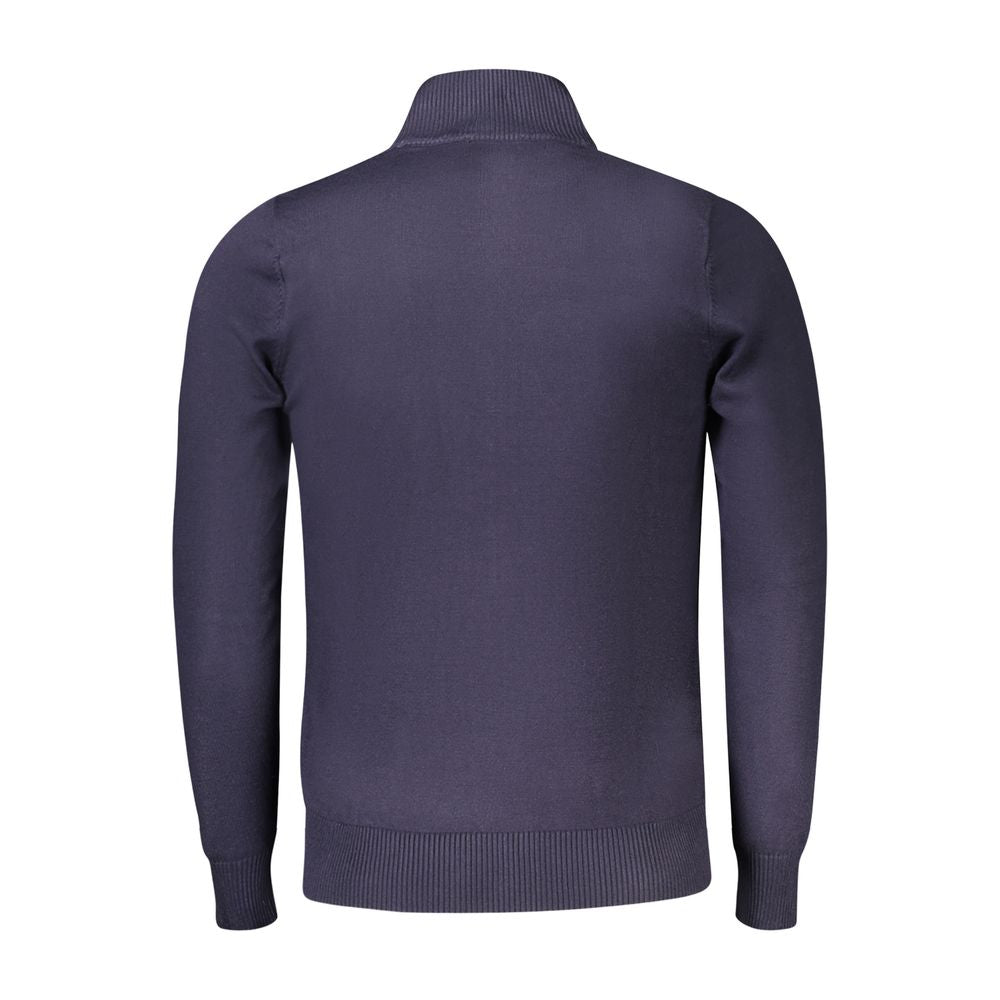 Blu Viscosa Uomo Maglia - ventzia