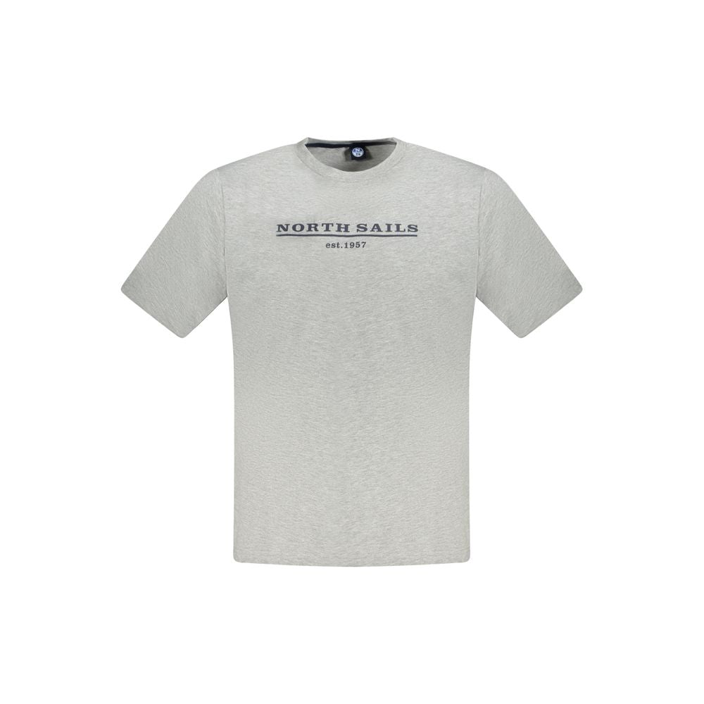 Grigio Cotton Men T-Shirt - ventzia