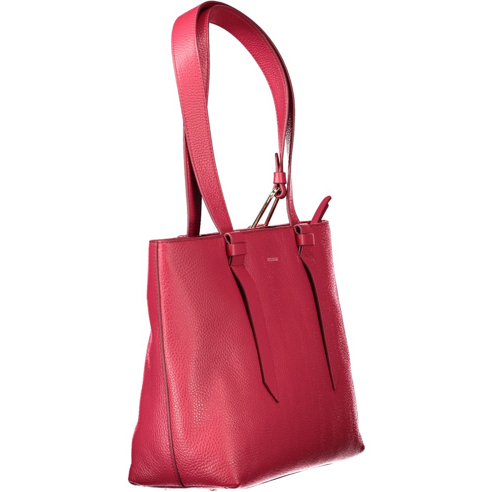 Red Leather Handbag