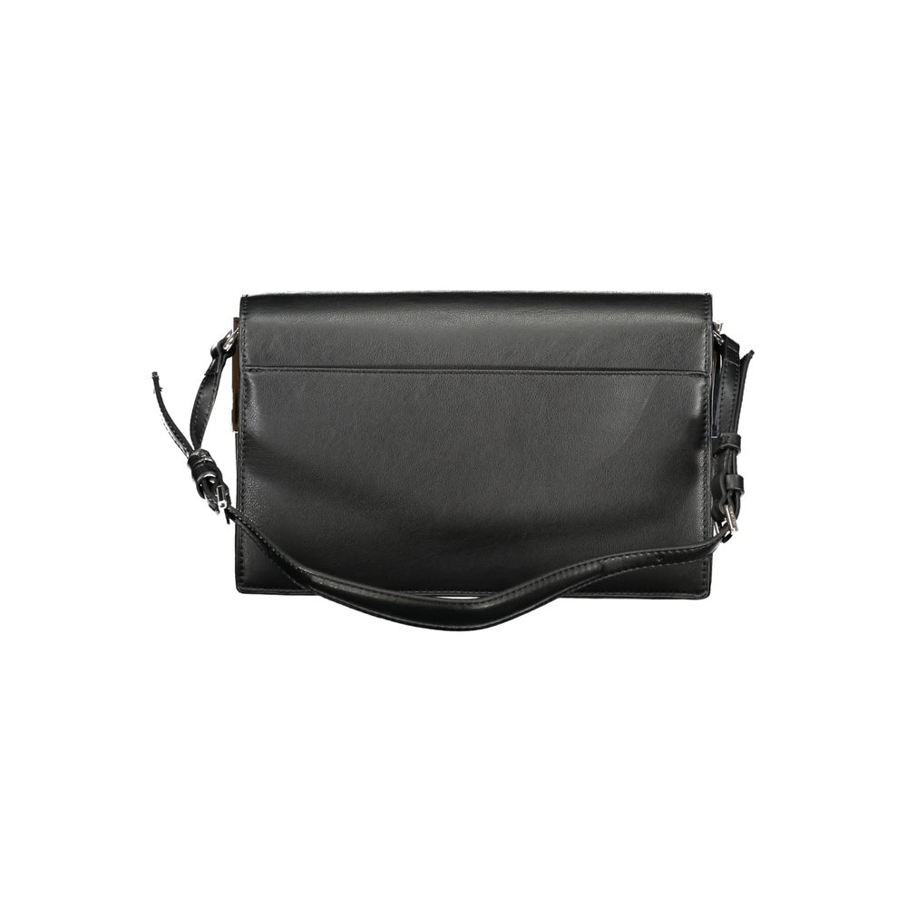 Black Polyester Handbag