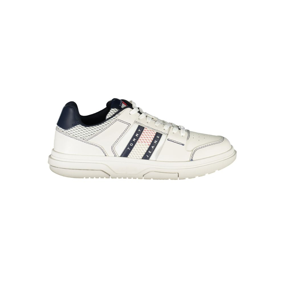 Blue Polyurethane Men Sneaker - ventzia