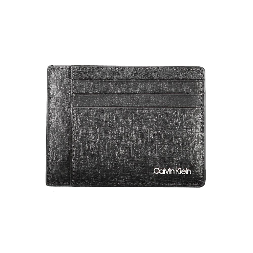 Nero Polyurethane Men Wallet - ventzia