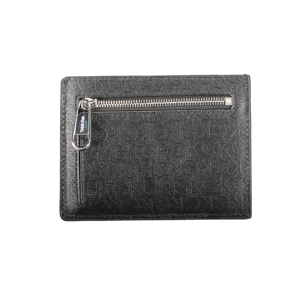 Nero Polyurethane Men Wallet - ventzia