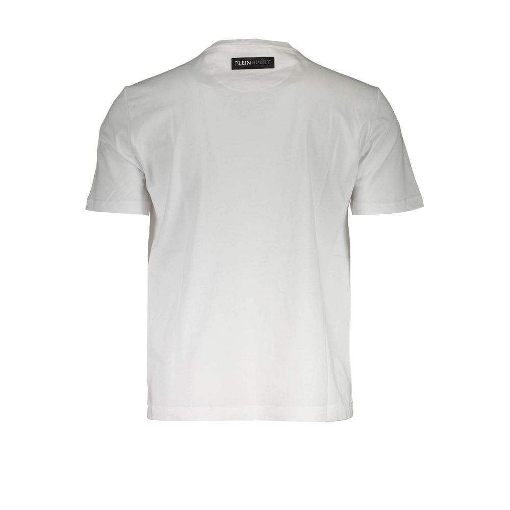 White Cotton Men T-Shirt - ventzia