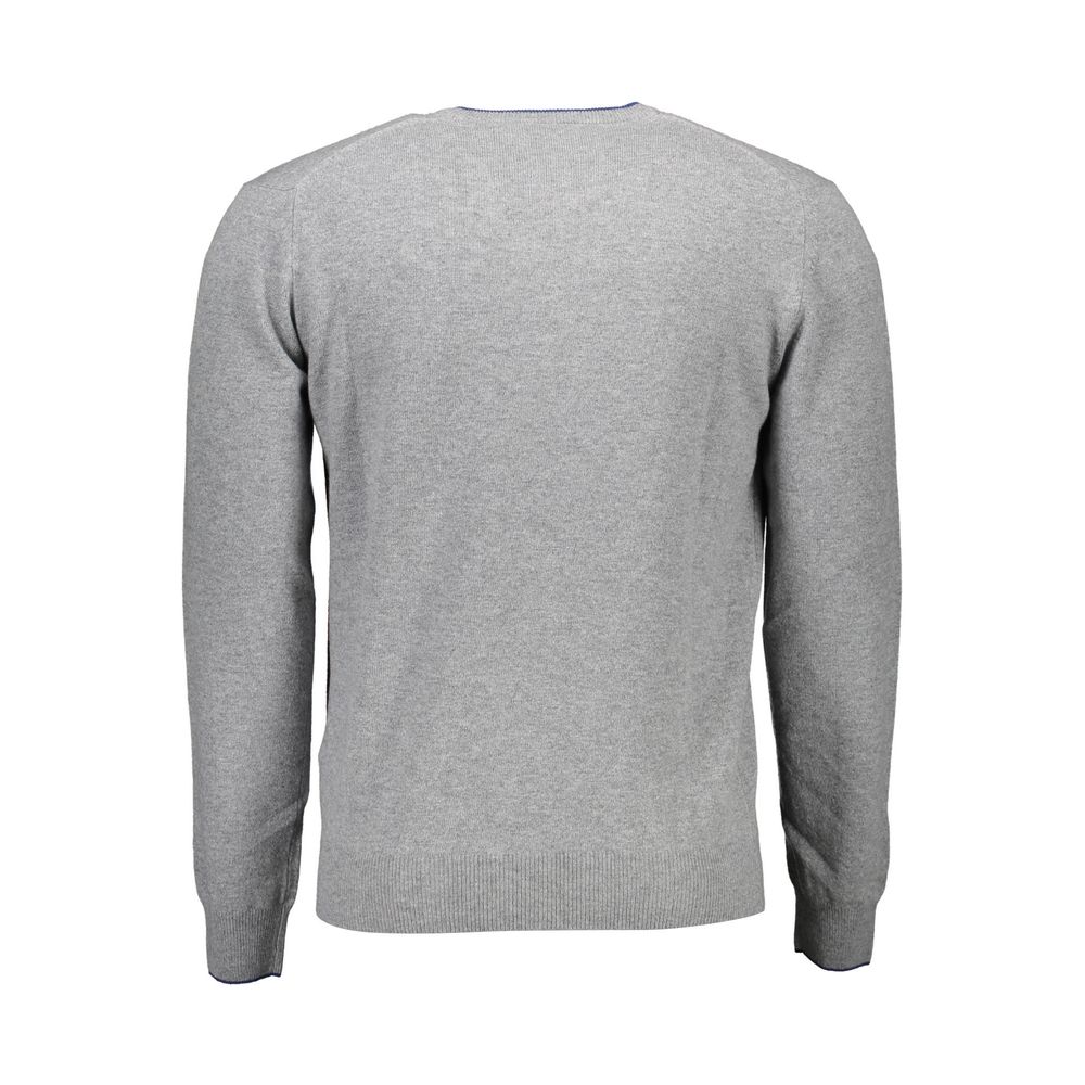 Grigio Lana Men Sweater - ventzia