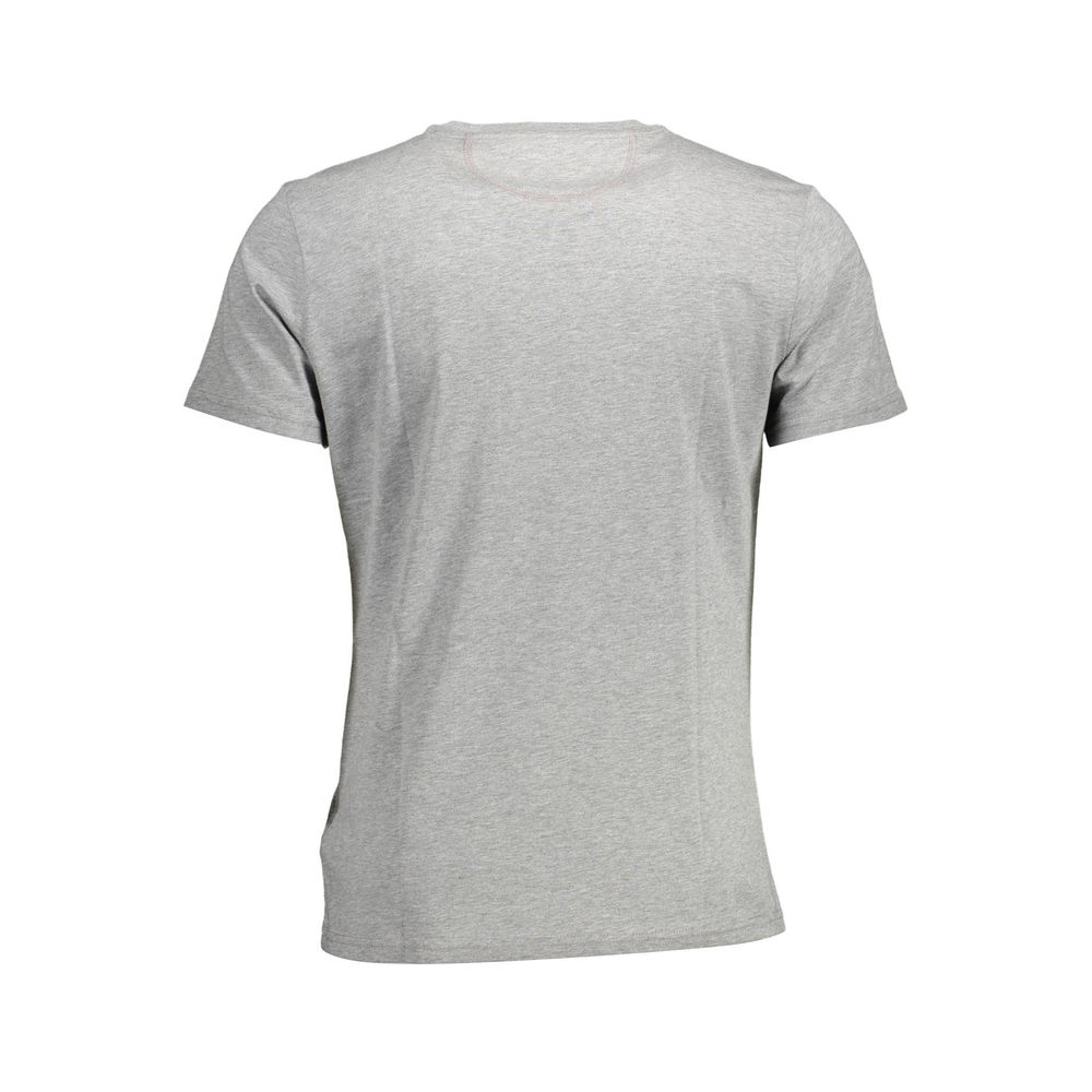 Grigio Cotton Men's T-Shirt - ventzia