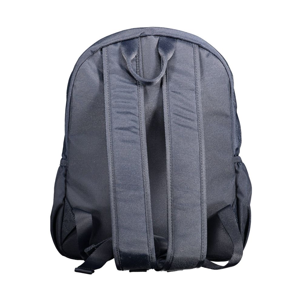 Blue Polyester Backpack