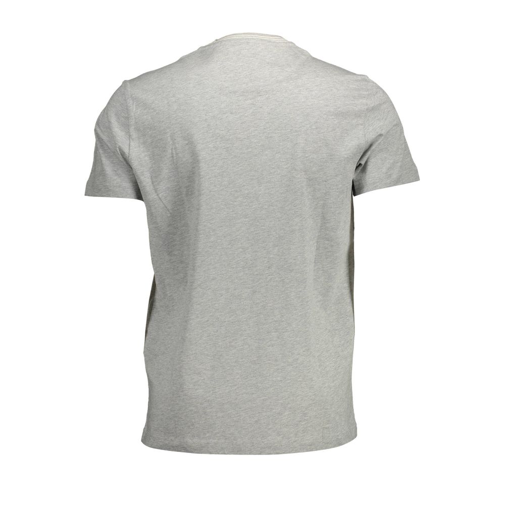 Grigio Cotton Men's T-Shirt - ventzia