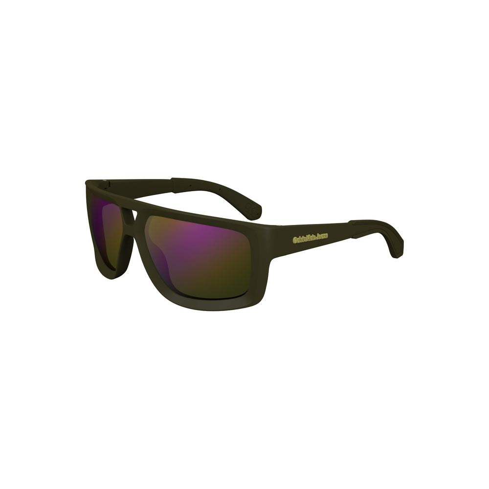 Green Plastic Sunglass