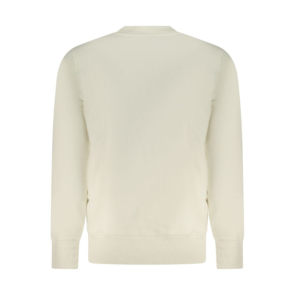 Beige Cotton Men's Sweatshirt - ventzia