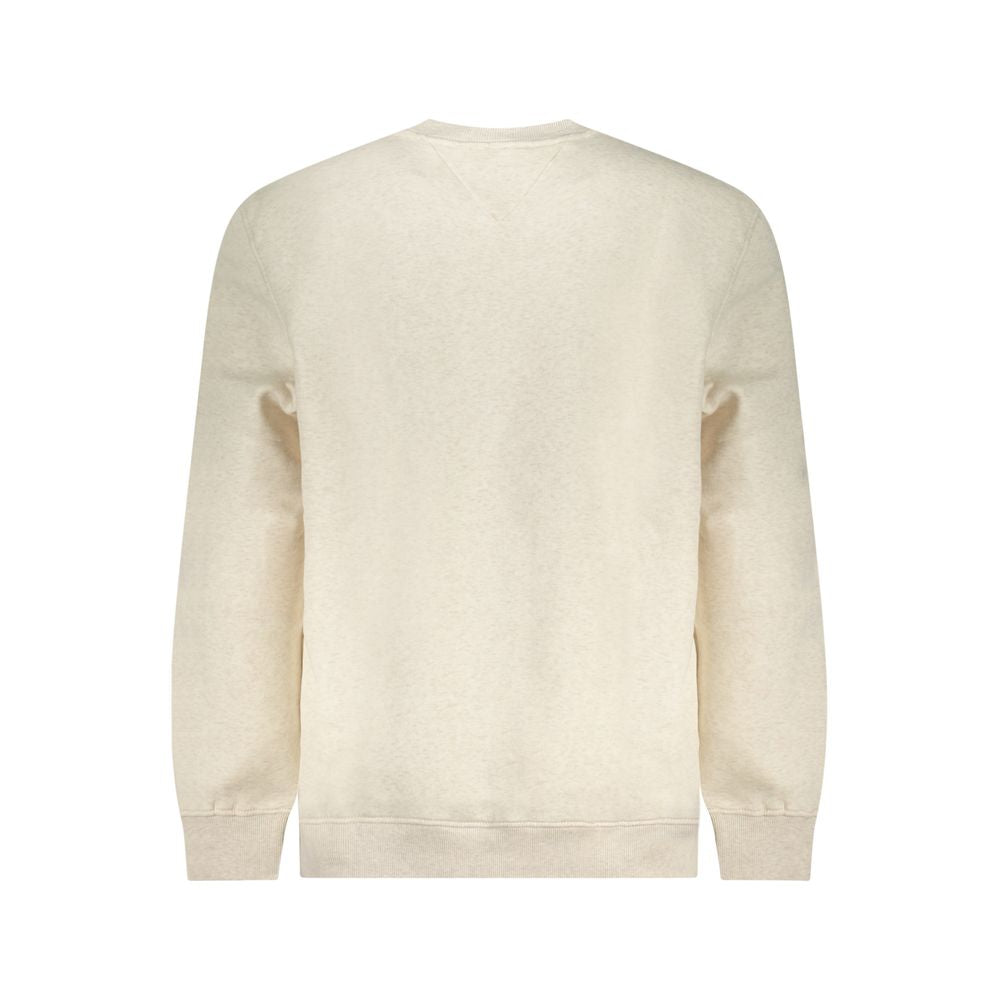 Beige Cotton Men Sweatshirt - ventzia