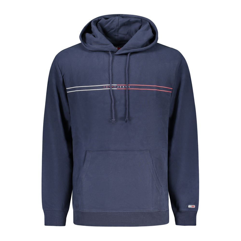 Blue Cotton Men Sweatshirt - ventzia