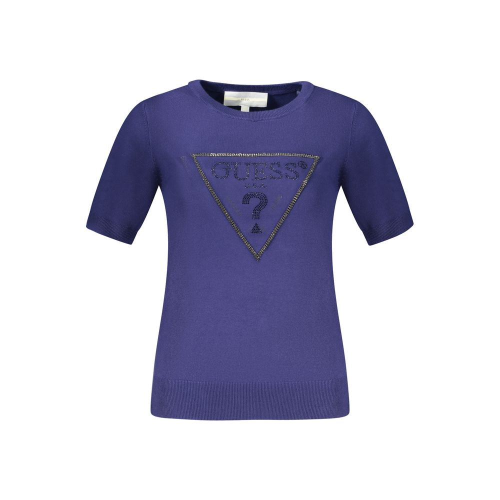 Blu Viscosa Woman Sweater - ventzia