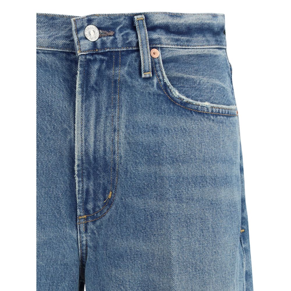 Light Blue Cotton Jeans Denim