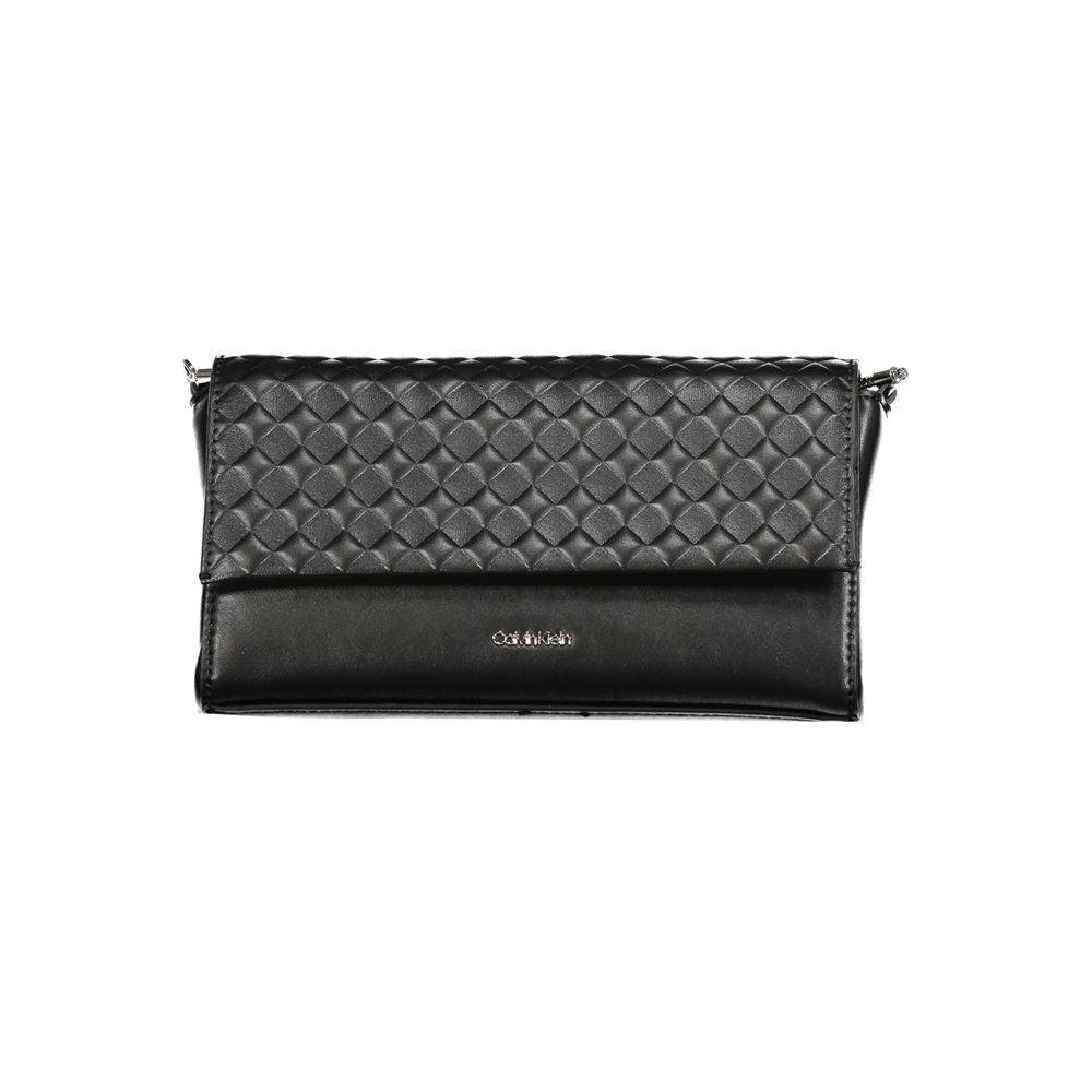 "Black Polyester Women Shoulder Bag" - ventzia