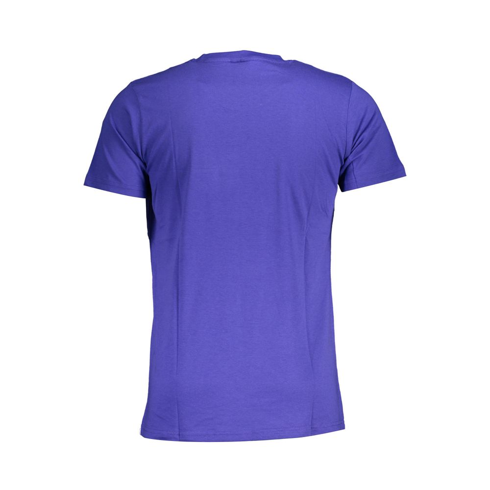 Blue Cotton T-Shirt - ventzia