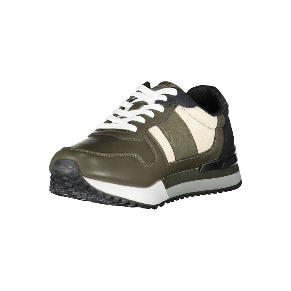 Verde Poliestere Men Sneaker - ventzia