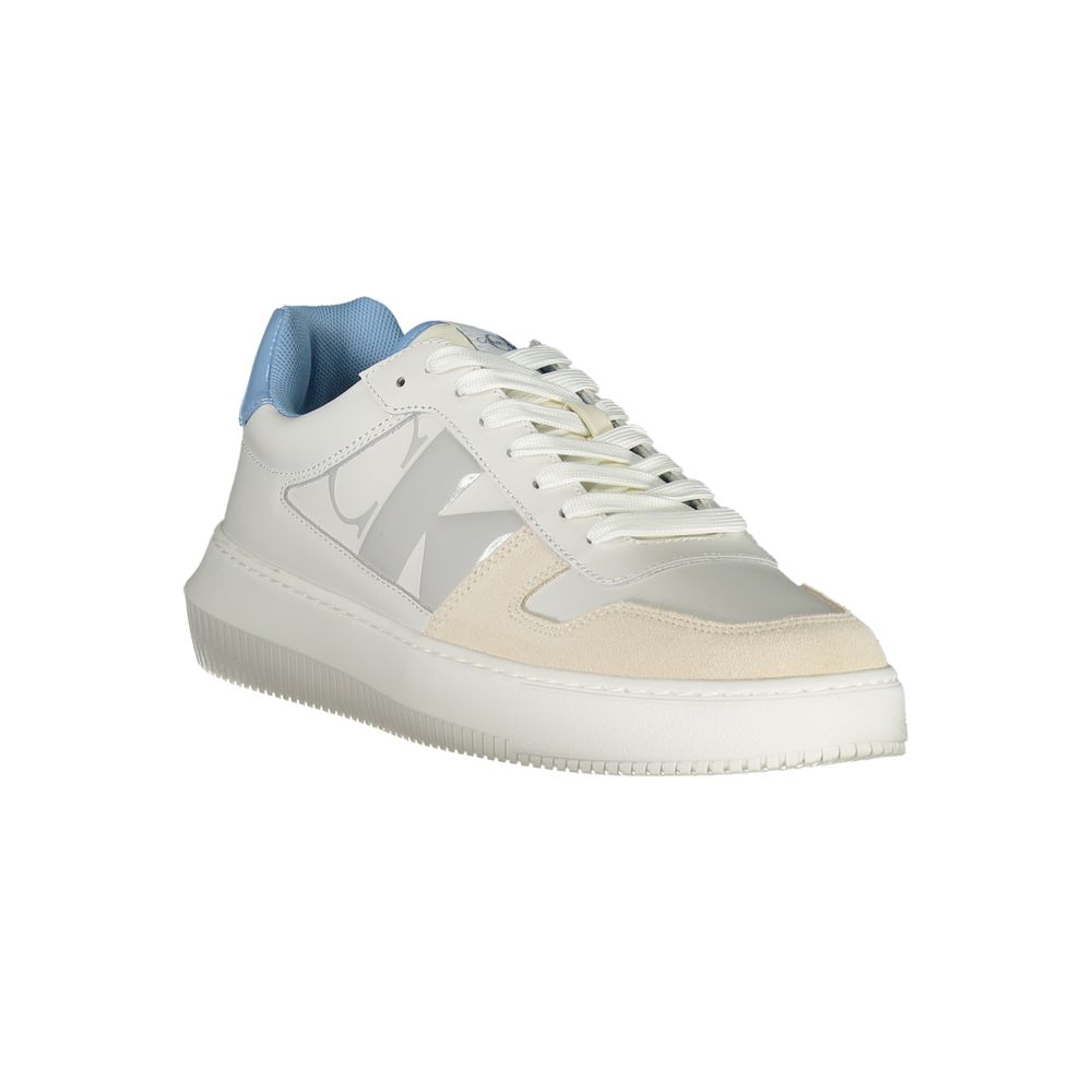 Bianco Leather Mens Sneaker - ventzia