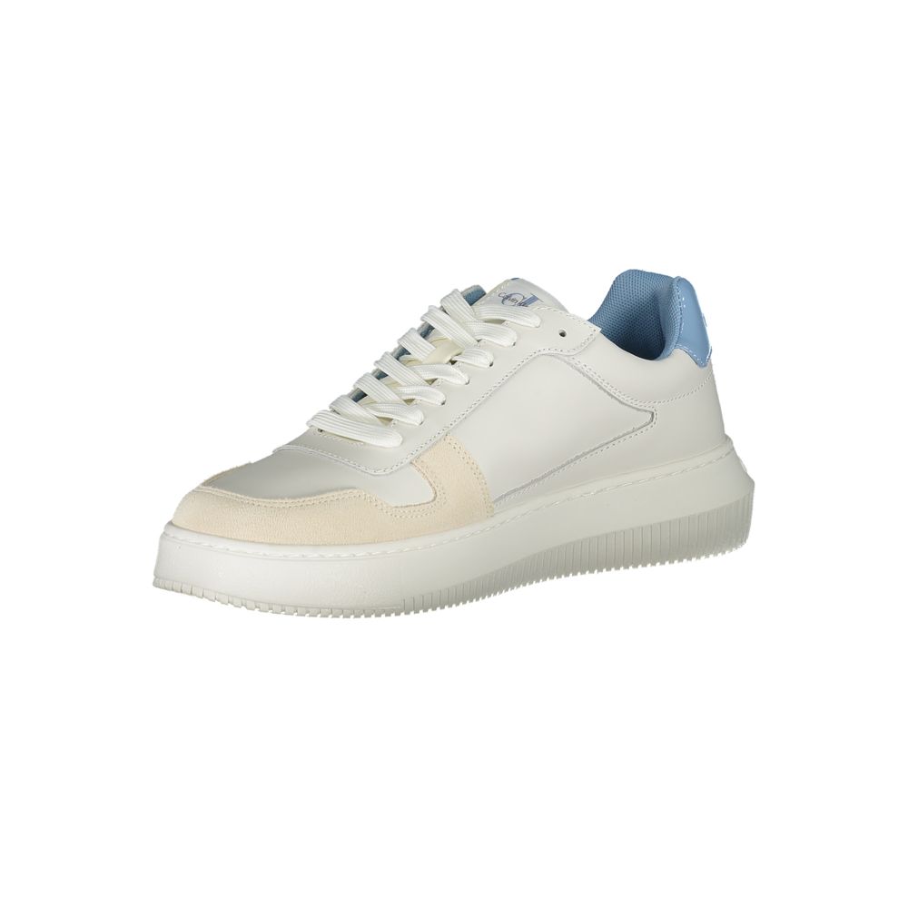 Bianco Leather Mens Sneaker - ventzia