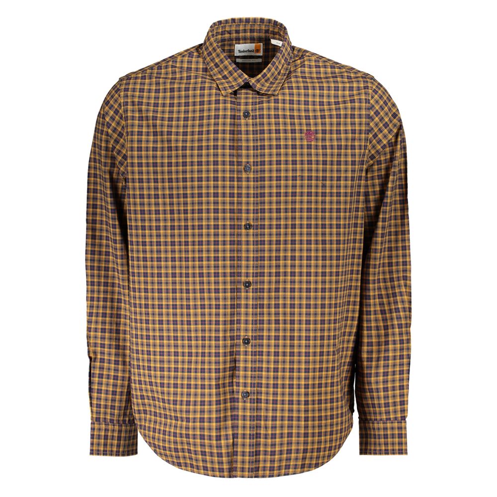 Blue Cotton Men's Shirt - ventzia