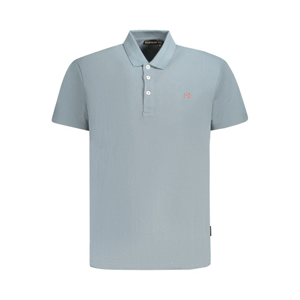 Grigio Cotton Mens Polo - ventzia