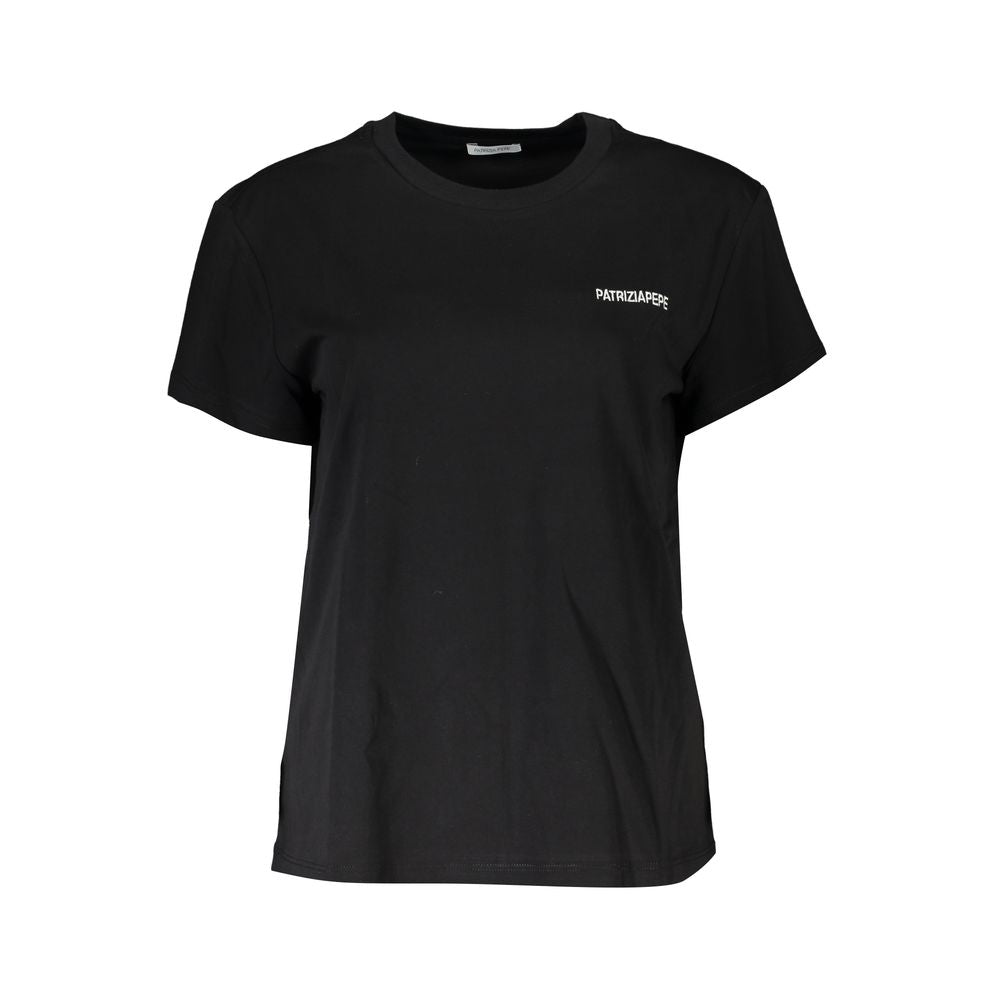 Black Cotton T-Shirt