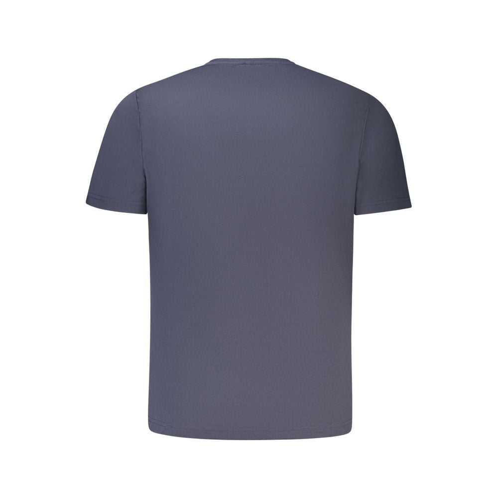Blue Polyester T-Shirt