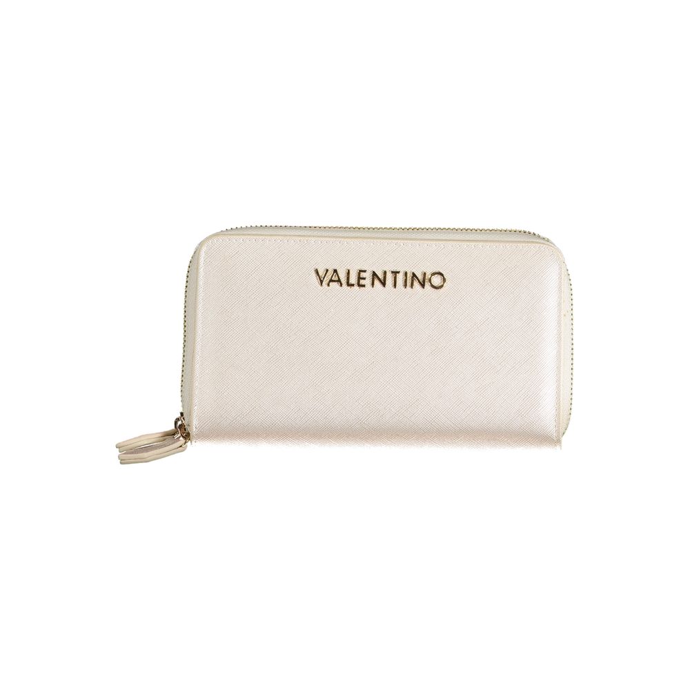 Gray Polyurethane Women's Wallet